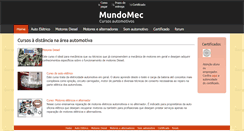 Desktop Screenshot of mundomec.com